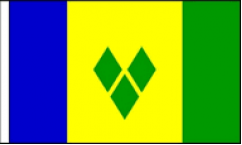 Saint Vincent Table Flags